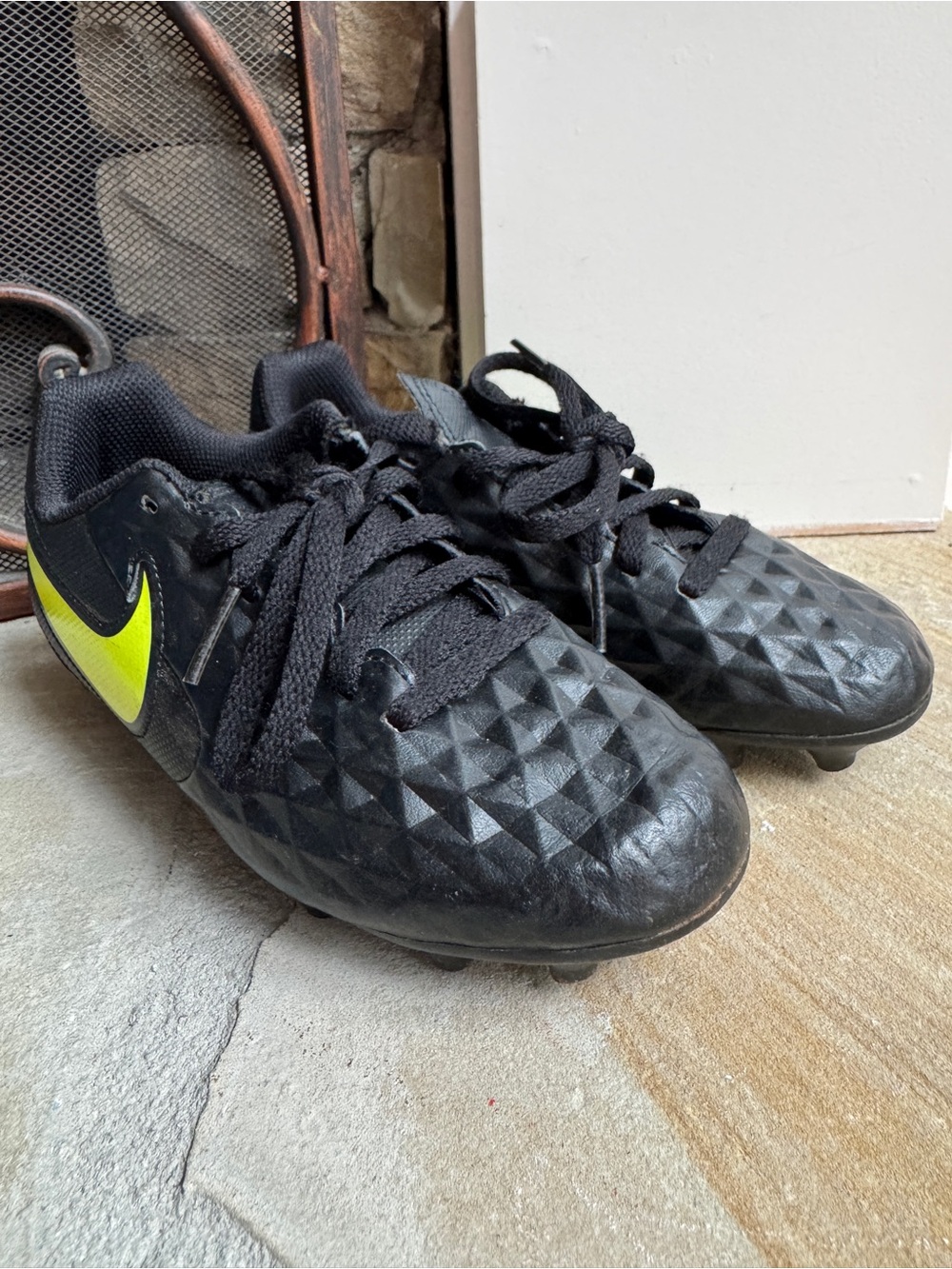 Nike Tiempo Boy Girl Soccer Cleats Shoes, Size Youth 12C